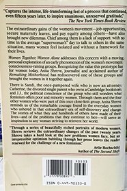 Women Together, Women Alone : The Legacy of the Consciousness-Raising Movement