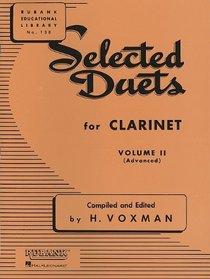 Selected Duets for Clarinet: Volume 2 - Advanced (Ensemble Collection)