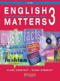 English Matters 11-14: Student Book Year 9 (English Matters)