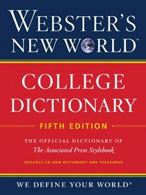 Webster's New World College Dictionary, Fifth Edition (with CD-ROM)