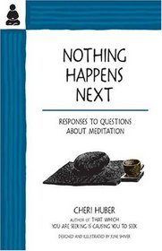 Nothing Happens Next : Responses to Questions About Meditation