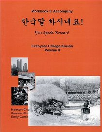 You Speak Korean! Volume 2 Workbook