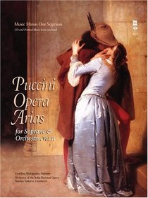Music Minus One Soprano: Puccini Arias for Soprano and Orchestra, Vol. II (Book & CD)