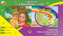 Inspirational Read & Sing Along: 2 Board Books - 2 CDs (Read & Sing Along Board Books with CDs)