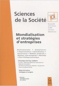 Mondialisation et strategie d'entreprise