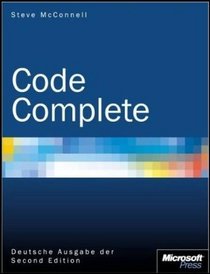 Code Complete - Deutsche AusgabeDer Second Edition