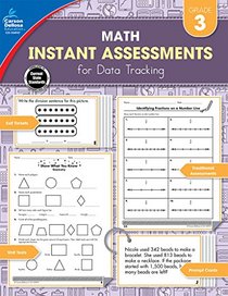 Instant Assessments for Data Tracking, Grade 3: Math