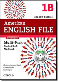 American English File Second Edition: Level 1 Multi-Pack B: With Online Practice and iChecker