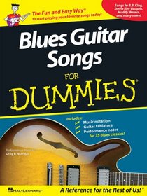 Blues Guitar Songs for Dummies (For Dummies)