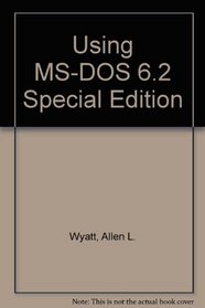 Using MS-DOS 6.2 Special Edition