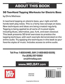 50 Two-Hand Tapping Workouts for Electric Bass