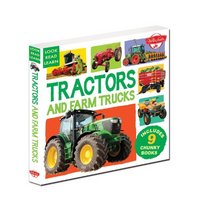 Tractors and Farm Trucks: Includes 9 Chunky Books (Look, Read, Learn)