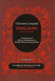 Zibaldone: A Selection (Studies in Italian Culture Literature in History)