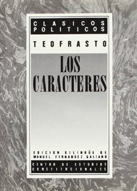 Los caracteres morales (Clasicos politicos) (Spanish Edition)
