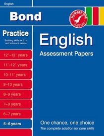 Bond English Assessment Papers 5-6 Years