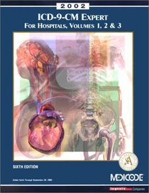 ICD-9-CM Expert for Hospitals, Volumes 1, 2,  3, 2002 (Spiral)
