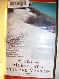Murder at a Vineyard Mansion  (A Martha's Vineyard Mystery Book #15) (Audio)