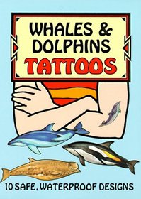 Whales and Dolphins Tattoos (Temporary Tattoos)