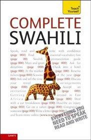 Complete Swahili with Two Audio CDs: A Teach Yourself Guide (TY: Language Guides)