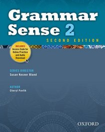 Grammar Sense 2 Student Book with Online Practice Access Code Card