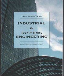 Introduction to Industrial and Systems Engineering-Oakland University 3rd Ed