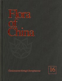 Flora of China, Volume 16, Gentianaceae through Boraginaceae