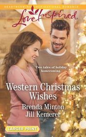 Western Christmas Wishes (Love Inspired, No 1245) (Larger Print)