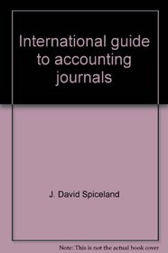 International guide to accounting journals
