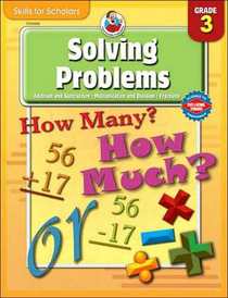 Solving Problems, Grade 3 (Skills for Scholars)