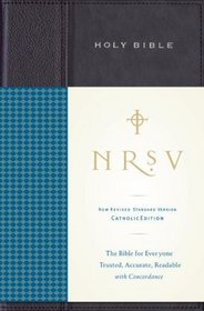 NRSV Standard Catholic Ed Bible Anglicized (navy/blue)