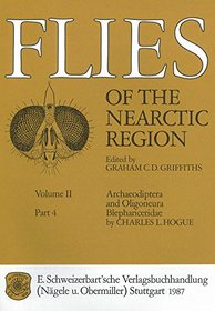 Flies of the Nearctic Region: Archaeodiptera and Oligoneura, Part 4 : Blephariceridae