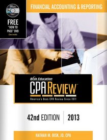 Bisk CPA Review: Financial Accounting & Reporting - 42nd Edition 2013 (Comprehensive CPA Exam Review Financial Accounting & Reporting) (Cpa ... ... and Reporting Business Enterprises)