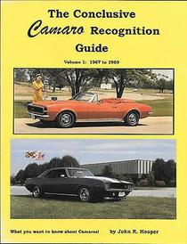 Conclusive Camaro Recognition Guide: 1967-1969