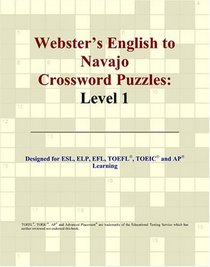 Webster's English to Navajo Crossword Puzzles: Level 1