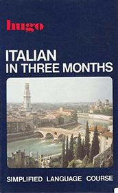 Italian In Three Months Book