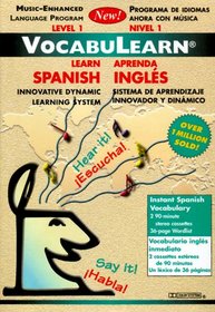 Vocabulearn : Learn Spanish Level 1/Aprenda Ingles Nivel 1: Innovative Dynamic Learning System/Sistema De Aprendizaje Innovador Y Dinamico (VocabuLearn)