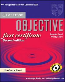 Objective First Certificate Student's Book