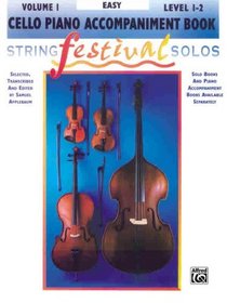 String Festival Solos, Vol 1: Cello Piano Acc.
