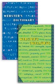 Webster's Dictionary/Webster's Thesaurus Shrink-wrapped Set