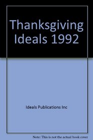 Thanksgiving Ideals 1992