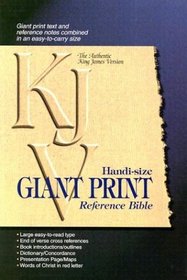 KJV Handi-Size Giant Print Reference Bible