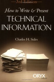 How to Write & Present Technical Information