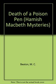 Death of a Poison Pen (Hamish MacBeth, Bk 20) (Unabridged Audio CD)