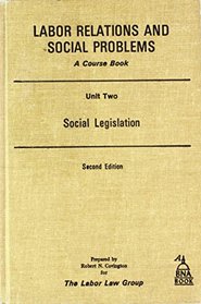 Social legislation (Labor relations and social problems)