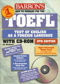 How to Prepare for the Toefl Test: Test of English As a Foreign Language (Barron's How to Prepare for the TOEFL (W/CD))