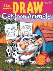 I Can Draw Cartoon Animals (I Can Draw Series)