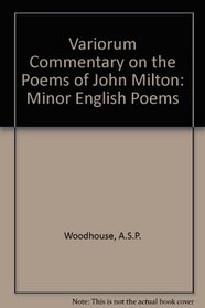 Variorum Commentary on the Poems of John Milton