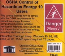 OSHA Control of Hazardous Energy, 10 Users