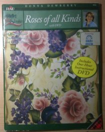 One Stroke Roses of All Kinds with DVD By Donna Dewberry