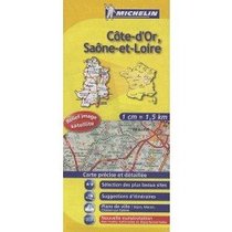 Cote-d'Or, Saone-et-Loire Road Map #320 (1:150,000 France Series, 320)
